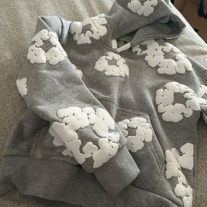 Boys custom denim tears hoodie